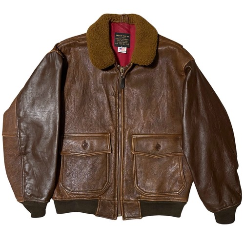 Vtg avirex leather flight - vtg, g-1